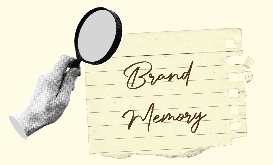 A magnifying glass over a piece of paper